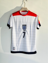ENGLAND 2004 HOME DAVID BECKHAM JERSEY HOME KIT EMBROIDERY