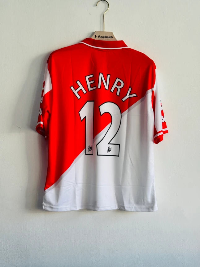 MONACO 1999-2000 HOME KIT HENRY FIVESLEEVE POLO