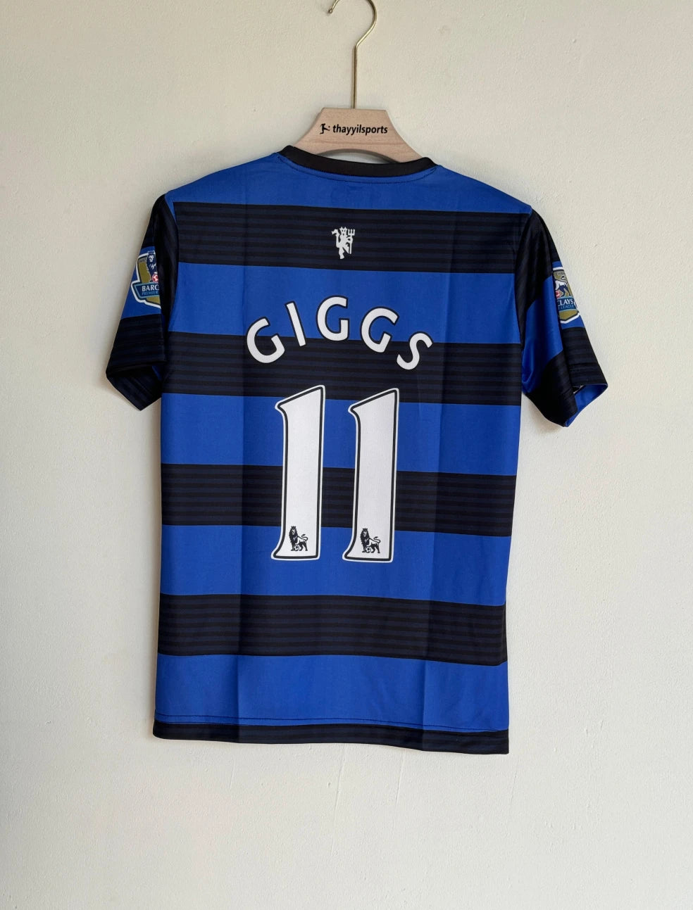 MANCHESTER UNITED 2011-12 GIGGS EMBROIDERY