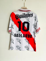 RIVER PLATE 1998 HOME KIT GALLARDO FIVESLEEVE POLO EMBROIDERY
