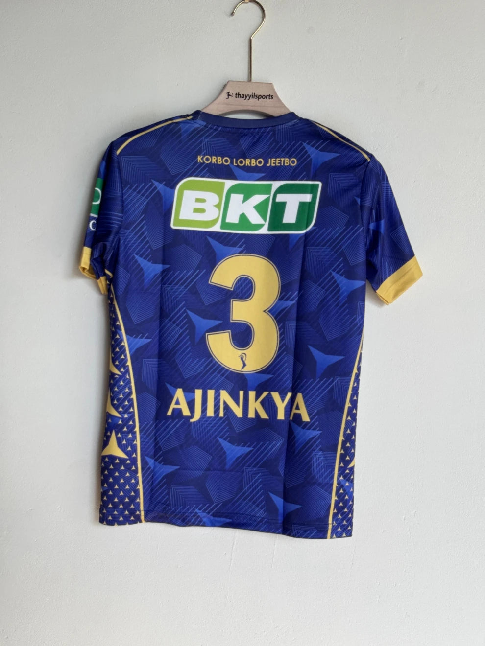 KOLKATA KNIGHT RIDERS 2025 KIT AJINKYA