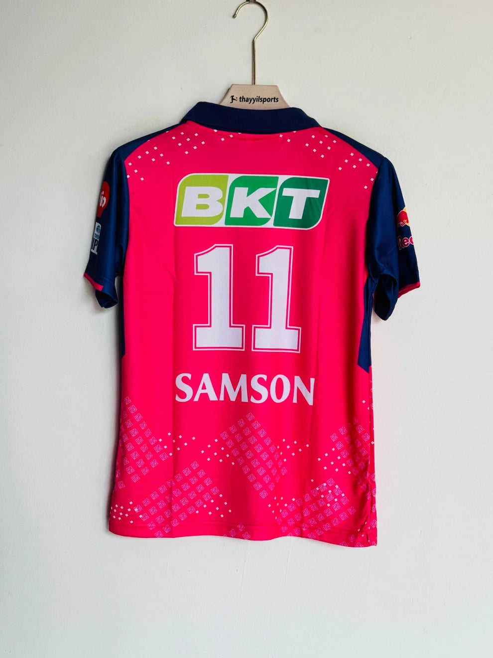 RAJASTHAN ROYALS 2025 KIT SANJU SAMSON POLO