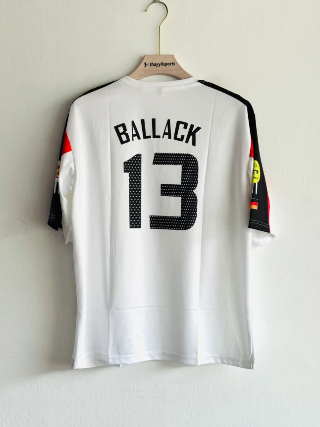 GERMANY 2004-05 HOME KIT BALLACK FIVESLEEVE