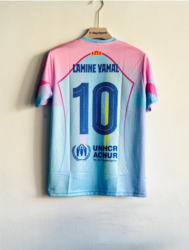 BARCELONA 25-26 BLUE SPECIAL EDITION KIT LAMINE YAMAL EMBROIDERY