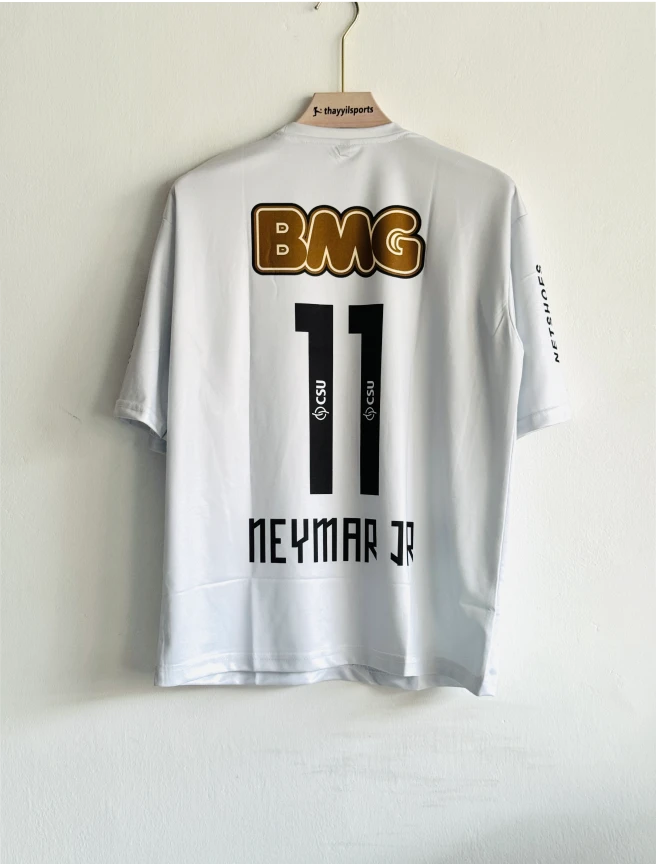 SANTOS 2011-12 HOME KIT NEYMER FIVESLEEVE EMBROIDERY