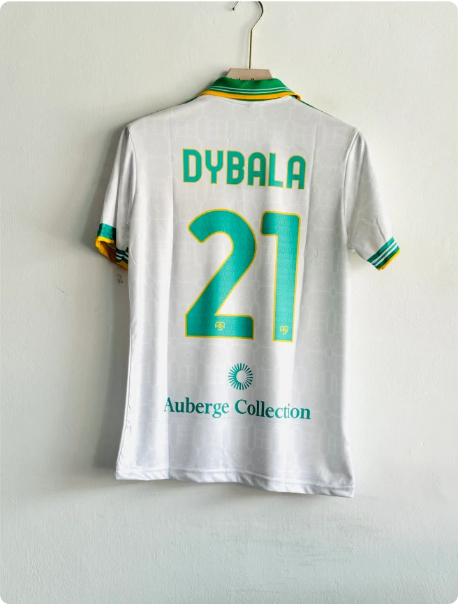 ROMA 25-26 THIRD KIT DYBALA POLO EMBROIDERY PREMIUM