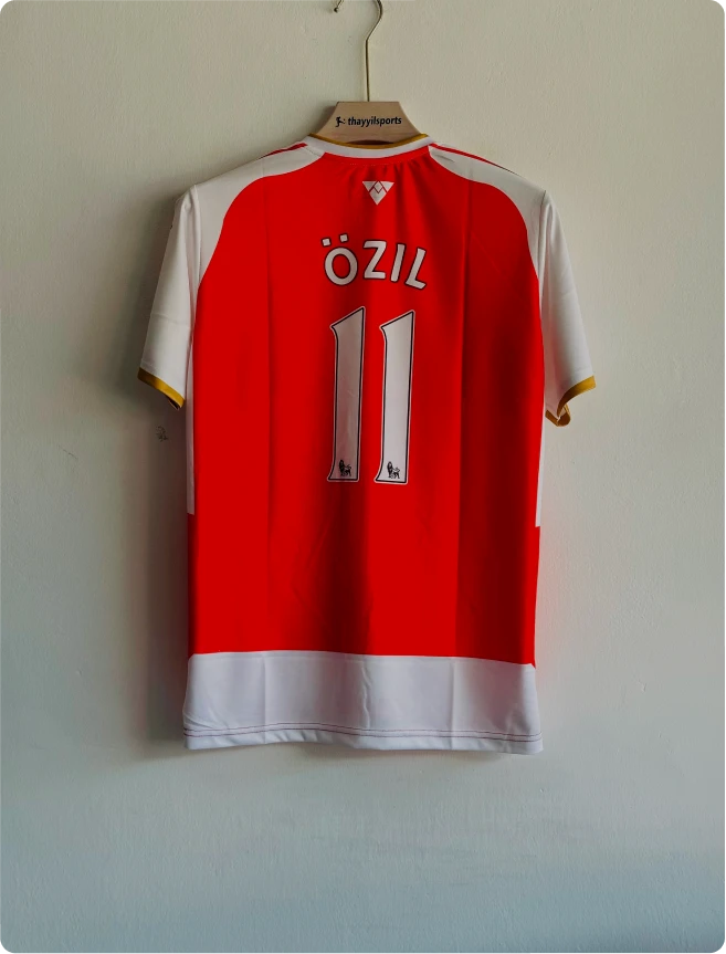 ARSANEL 2015-16 HOME KIT OZIL POLO EMBROIDERY