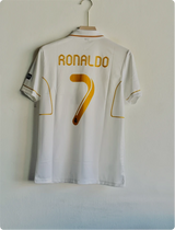 REAL MADRID 2011-12 HOME KIT RONALDO POLO EMBROIDERY PREMIUM