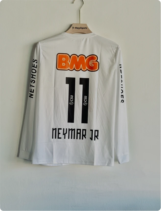SANTOS 2012-13 HOME KIT NEYMER FULLSLEEVE EMBROIDERY