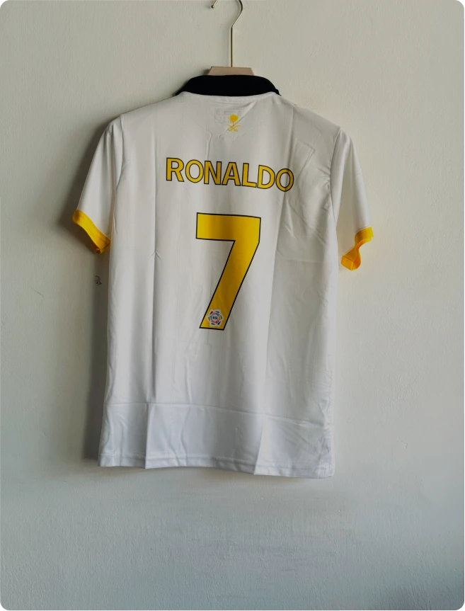 ALNASSR 25-26 THIRD KIT RONALDO POLO EMBROIDERY