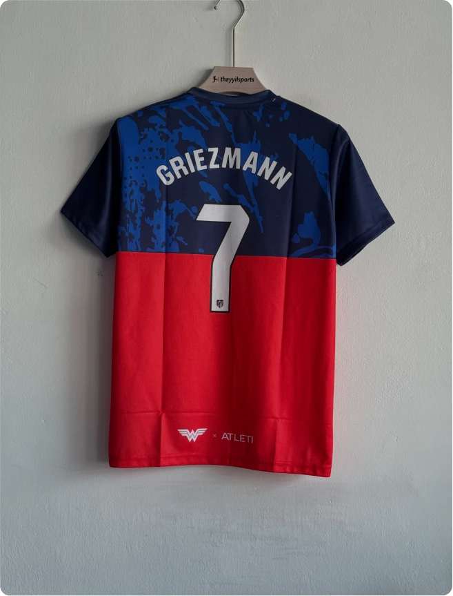 ATLETICO MADRID WONDER WOMEN SPECIAL EDITION KIT GRIEZMANN EMBROIDERY