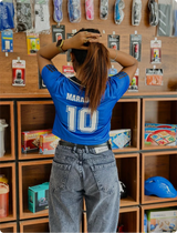 CROP TOP ARGENTINA MARADONA POLO