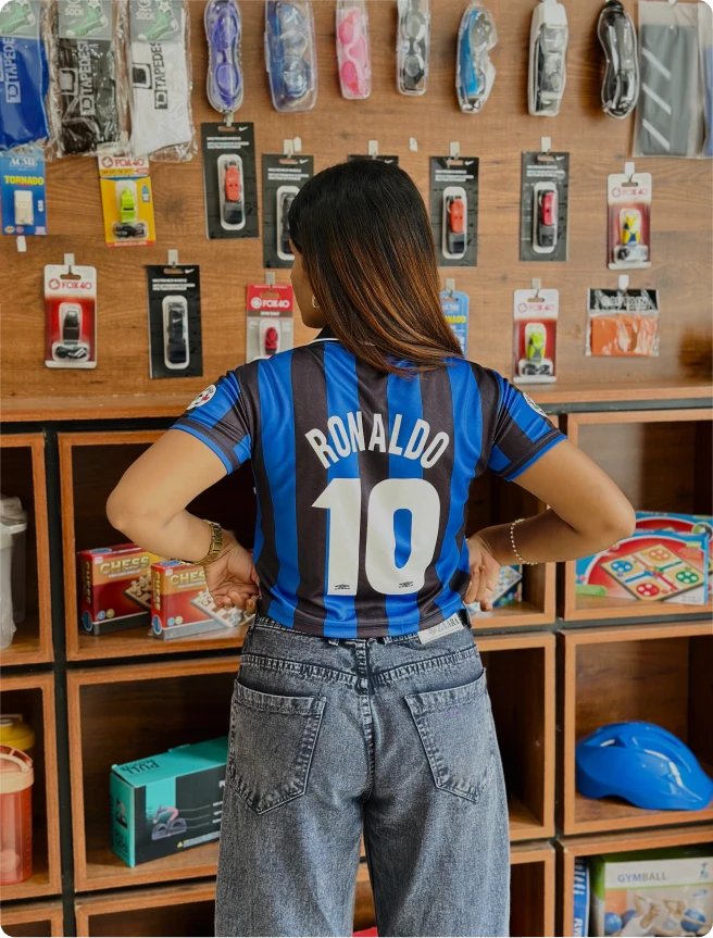 CROP TOP INTERMILAN RONALDO POLO