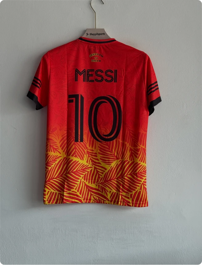 INTERMIAMI FLAME EDITION KIT MESSI EMBROIDERY