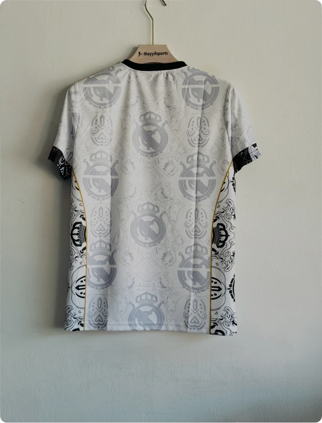 REAL MADRID WHITE AND GOLD SPECIAL EDITION KIT EMBROIDERY