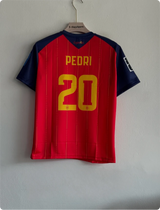 SPAIN 2026 HOME KIT PEDRI EMBROIDERY