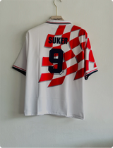 CROATIA 1998-99 HOME KIT SUKER FIVESLEEVE POLO