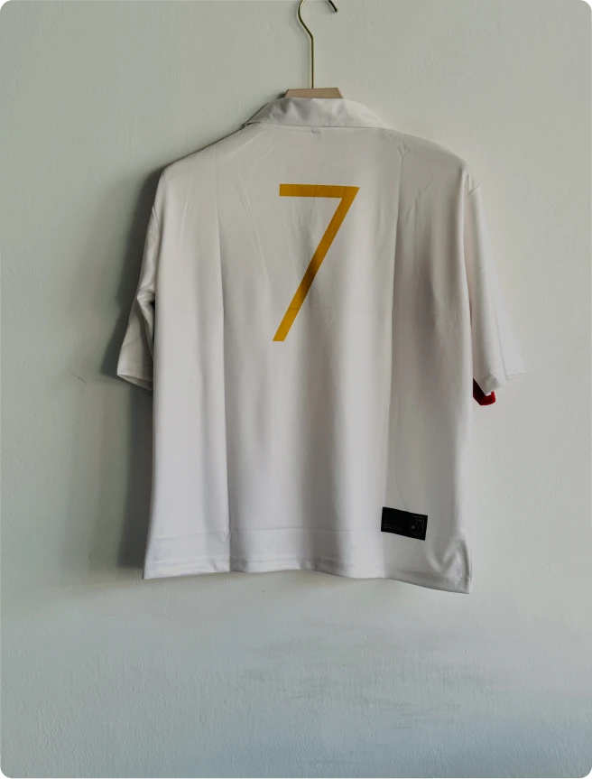 PORTUGAL VINTAGE JERSEY FIVESLEEVE POLO PREMIUM