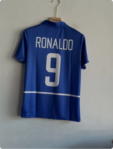 BRAZIL 2002 AWAY KIT RONALDO POLO EMBROIDERY PREMIUM