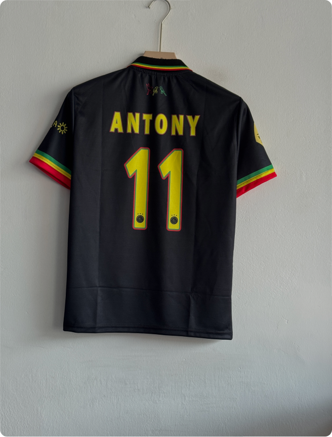 AJAX 2021-22 THIRD KIT ANTONY POLO EMBROIDERY