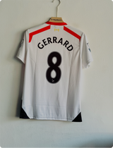 LIVERPOOL 2013-14 AWAY KIT GERRARD EMBROIDERY PREMIUM