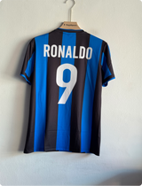 INTERMILAN 1999-2000 HOME KIT RONALDO EMBROIDERY
