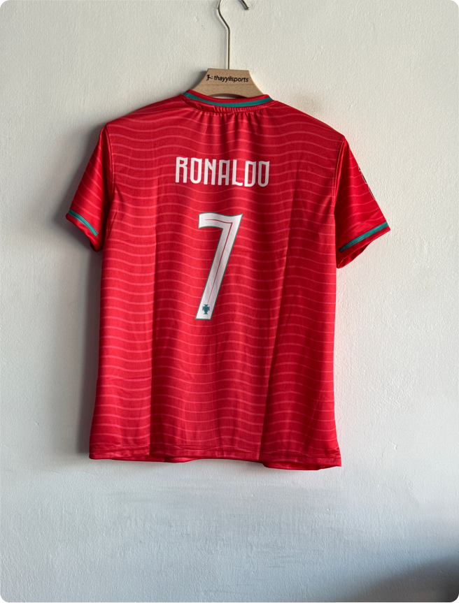 PORTUGAL 2026 HOME KIT RONALDO EMBROIDERY WITH SHORTS