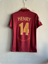 ARSANEL 2005-06 HOME KIT HENRY POLO EMBROIDERY PREMIUM