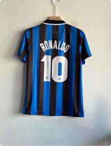 INTERMILAN 1997-98 HOME KIT RONALDO POLO EMBROIDERY PREMIUM