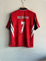 MANCHESTER UNITED FANTASY KIT BECKHAM FIVESLEEVE POLO