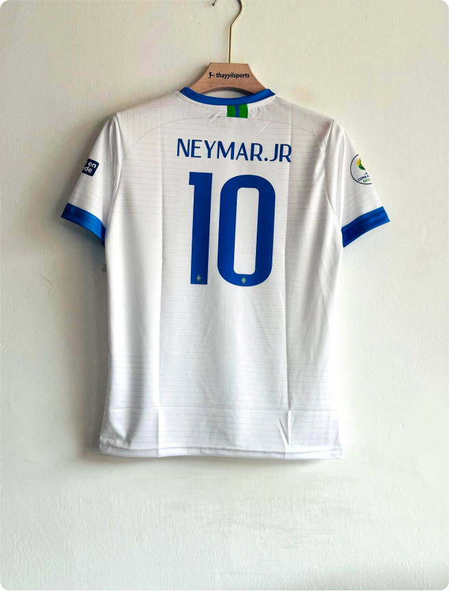 BRAZIL 2019 AWAY KIT NEYMER EMBROIDERY