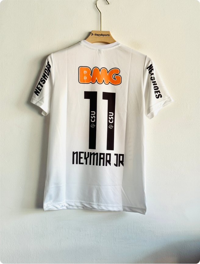 SANTOS 2012-13 HOME KIT NEYMER EMBROIDERY PREMIUM