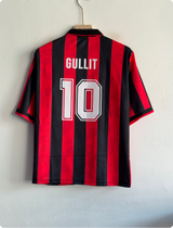 ACMILAN 1993-94 HOME KIT GULLIT FIVESLEEVE POLO
