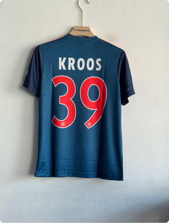 BAYERN 2013-14 THIRD KIT KROOS EMBROIDERY PREMIUM