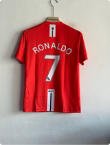 MANCHESTER UNITED 2007-08 HOME KIT RONALDO EMBROIDERY