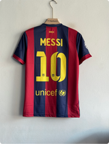 BARCELONA 2014-15 HOME KIT MESSI EMBROIDERY PREMIUM