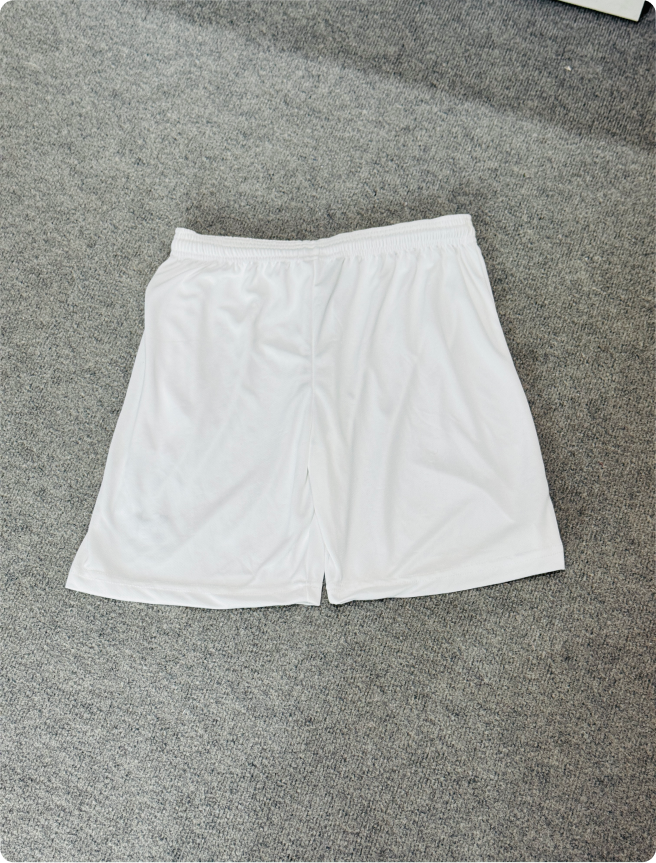 SHORTS DOTKNIT WHITE EMBROIDERY