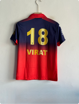 RCB 2026 HOME KIT VIRAT POLO EMBROIDERY