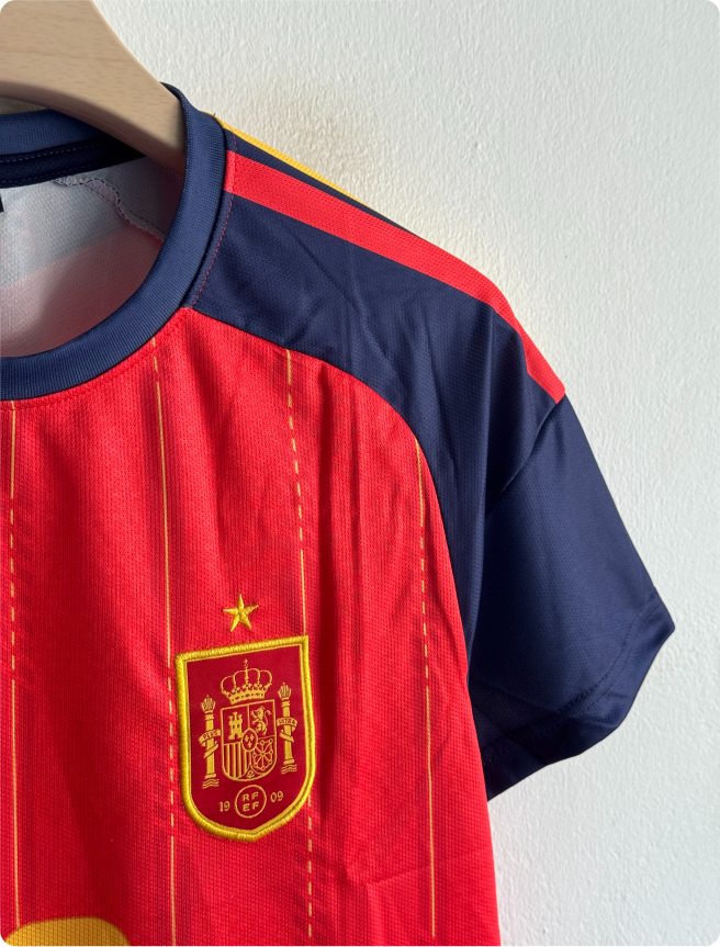 SPAIN 2026 HOME KIT LAMINE YAMAL EMBROIDERY PREMIUM