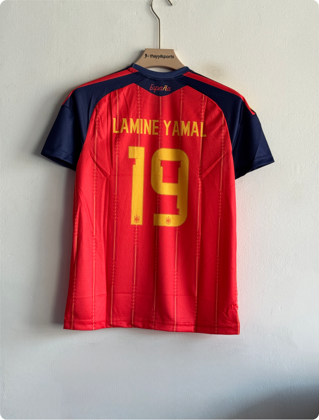 SPAIN 2026 HOME KIT LAMINE YAMAL EMBROIDERY PREMIUM