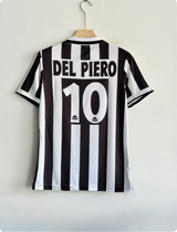 JUVENTUS 1995-96 HOME KIT DEL PIERO POLO EMBROIDERY PREMIUM