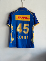 MUMBAI INDIANS 2026 HOME KIT ROHIT POLO EMBROIDEY