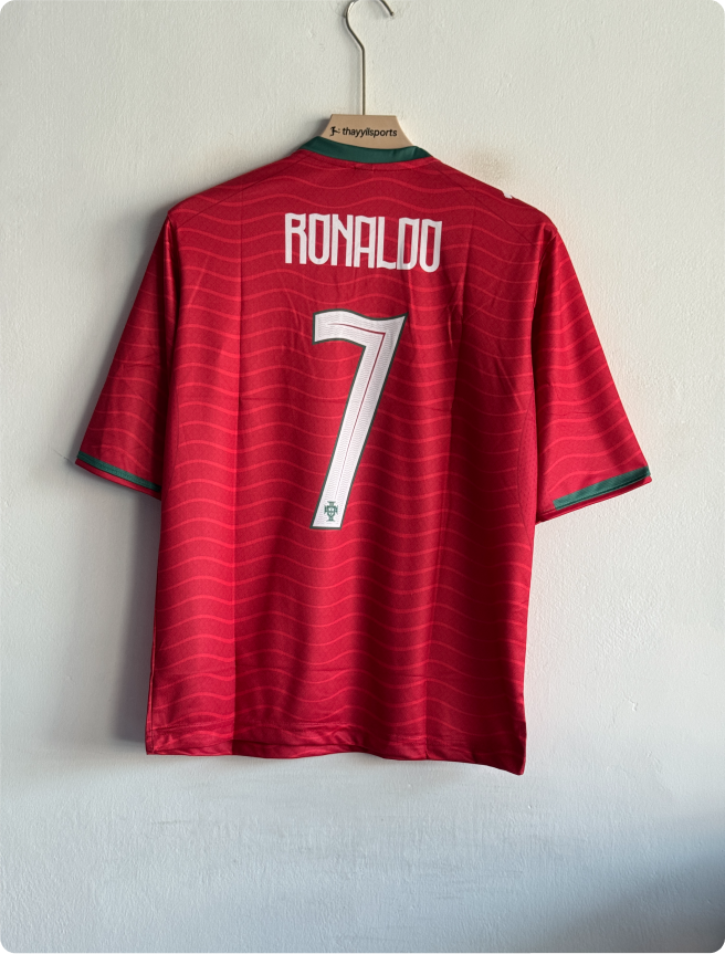 PORTUGAL 2026 HOME KIT RONALDO FIVESLEEVE EMBROIDERY PREMIUM