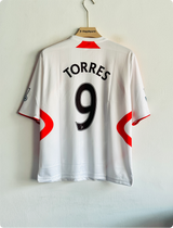 LIVERPOOL 2007-08 AWAY KIT TORRES FIVESLEEVE EMBROIDERY PREMIUM