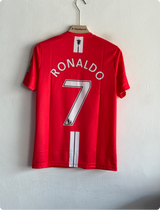 MANCHESTER UNITED 2007-08 HOME KIT RONALDO EMBROIDERY PREMIUM