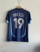 ARGENTINA 2006 AWAY KIT MESSI EMBROIDERY PREMIUM