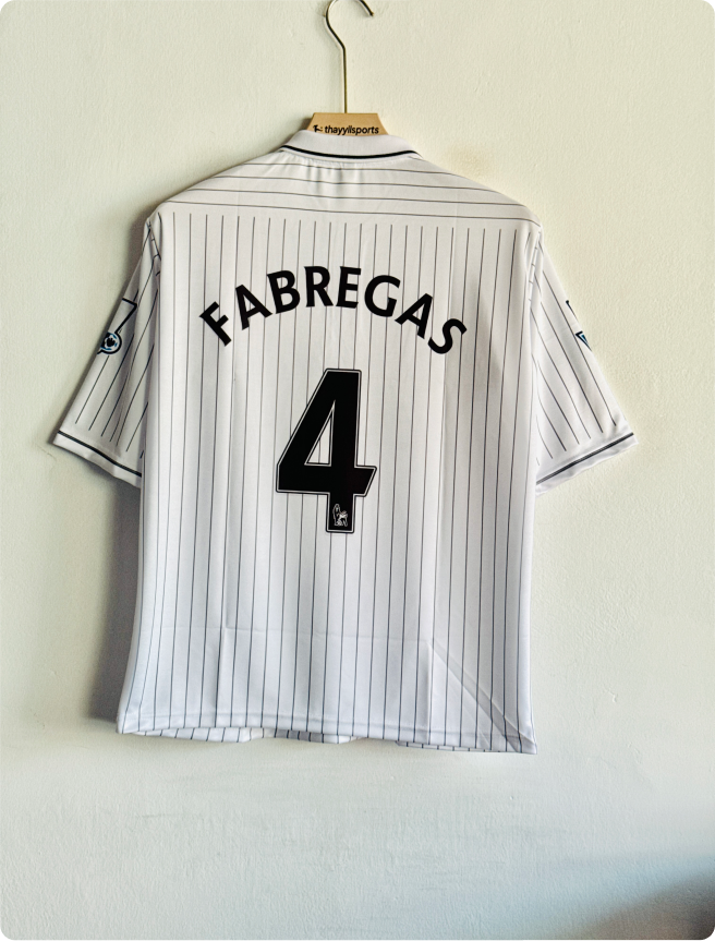 ARSANEL 2009-10 THIRD KIT FABREGAS FIVESLEEVE POLO