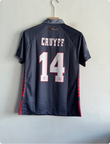 AJAX 1997-98 AWAY KIT CRUYFF POLO EMBROIDERY PREMIUM