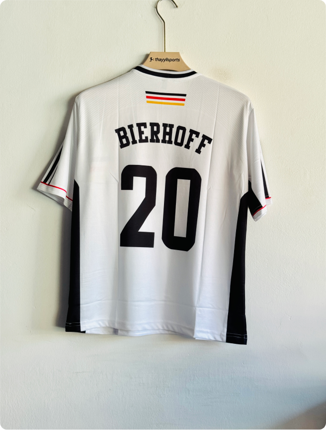 GERMANY 1998 HOME KIT BIERHOFF FIVESLEEVE