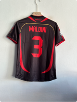 ACMILAN 2006-07 THIRD KIT MALDINI EMBROIDERY PREMIUM